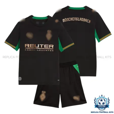 Borussia Mönchengladbach Away Kids Replica Football Kit 2026/27 - overview