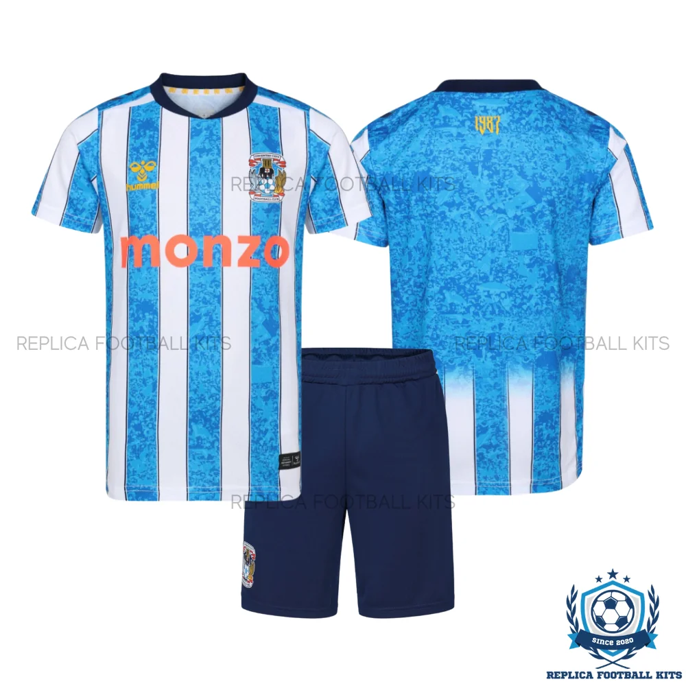 Coventry City Home Kid Replica Football Kit 2026/27 - overview