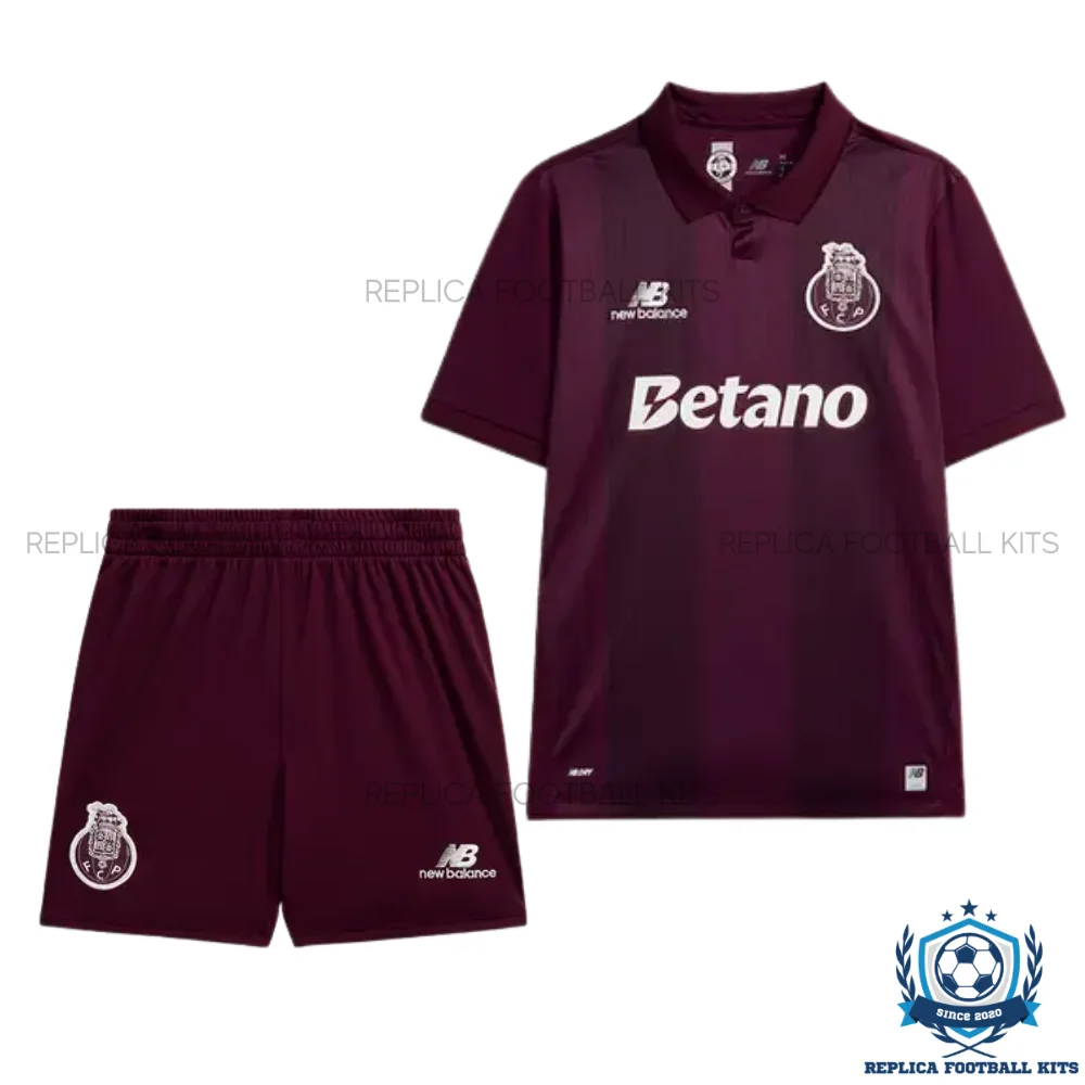 FC Porto Away Kid Replica Football Kit 2026/27 - front view