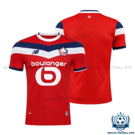 Lille OSC Home Men Replica Football Shirt 2026/27 - overview