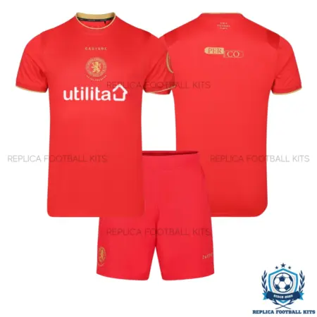 Middlesbrough Home Kid Replica Football Kit 2026/27 - overview