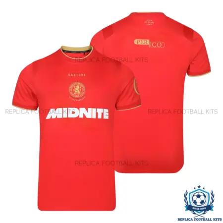 Middlesbrough Home Men Replica Football Shirt 2026/27 - overview