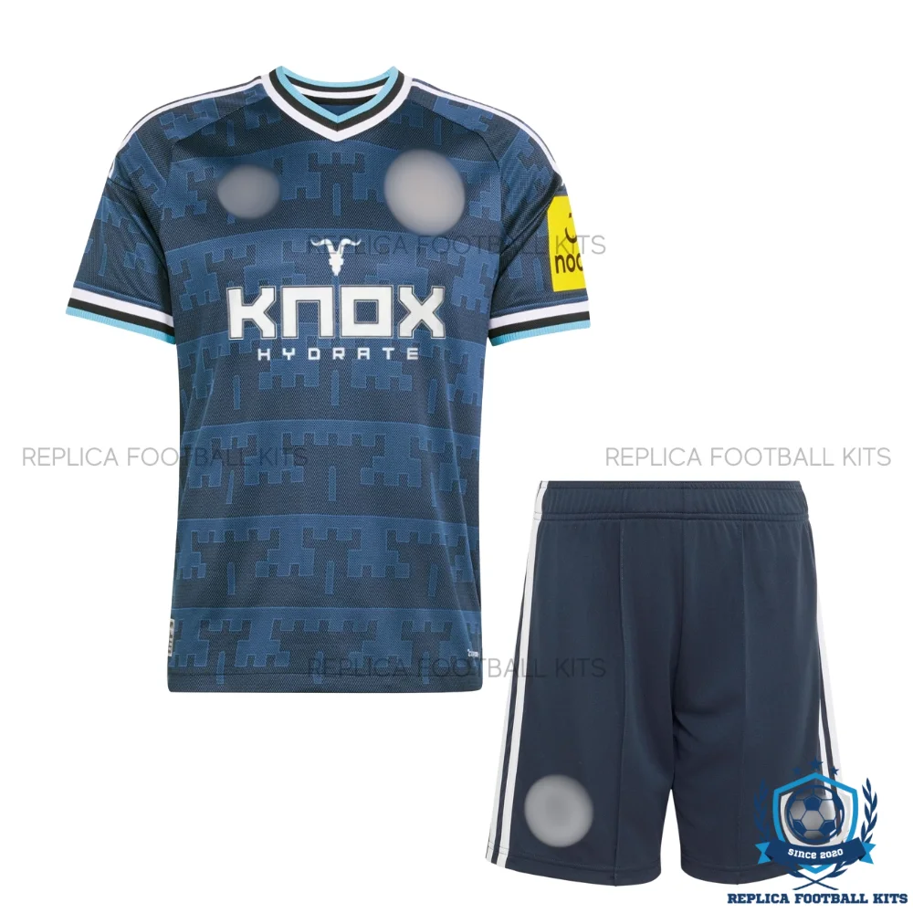 Newcastle Away Kid Replica Football Kit 2026/27 - front view