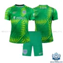 Portsmouth Green Goalkeeper Kid Replica Football Kit 2026/27 - overview