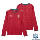 Portugal World Cup 2026 Home Men Replica Football Shirt Long Sleeve - overview