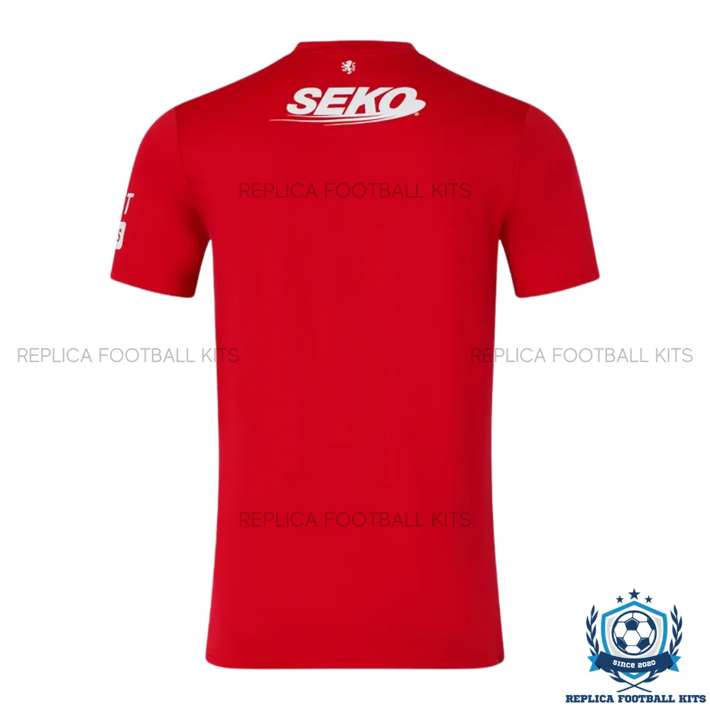 Rangers Red Goalkeeper Men Replica Football Shirt 2026/27 - back view