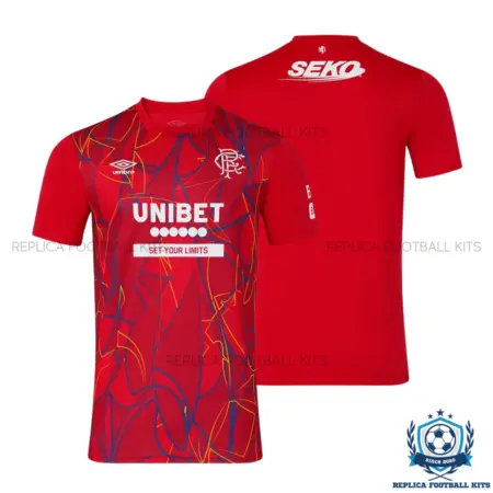 Rangers Red Goalkeeper Men Replica Football Shirt 2026/27 - overview