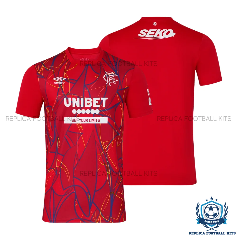 Rangers Red Goalkeeper Men Replica Football Shirt 2026/27 - overview