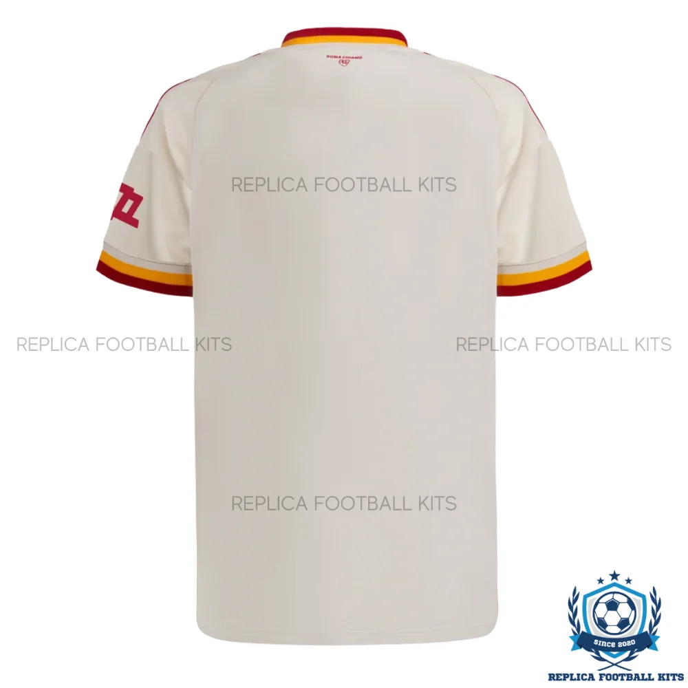 AS Roma Away Men Replica Football Shirt 2026/27 - back view