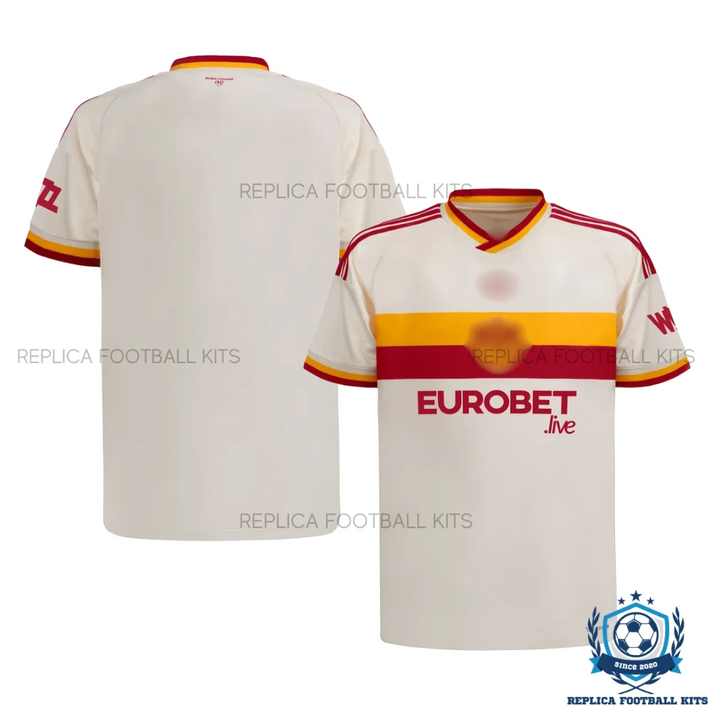AS Roma Away Men Replica Football Shirt 2026/27 - overview