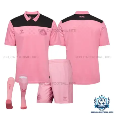 Sunderland Away Kid Replica Football Kit 2026/27 - overview with socks