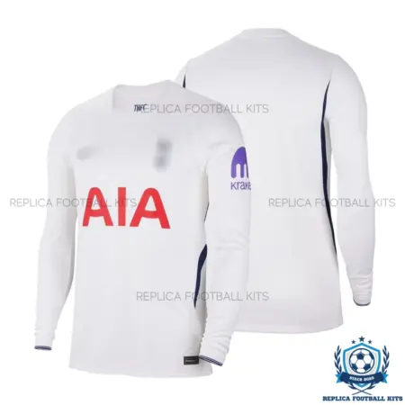 Tottenham Hotspur Home Men Replica Football Shirt 2026/27 Long Sleeve - overview