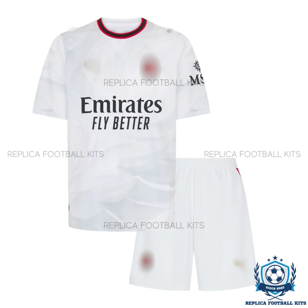 AC Milan Away Kid Replica Football Kit 2026/27 - front view
