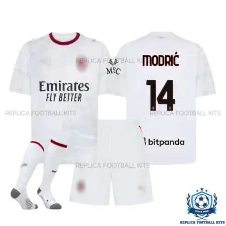 AC Milan MODRIĆ 14 Away Kid Replica Football Kit 2026/27 - overview