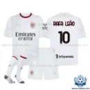 AC Milan RAFA LEÃO 10 Away Kid Replica Football Kit 2026/27 - overview