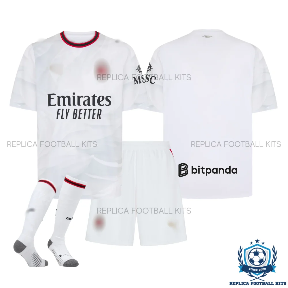 AC Milan Away Kid Replica Football Kit 2026/27 - overview