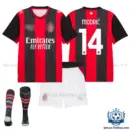 AC Milan MODRIĆ 14 Home Kid Replica Football Kit 2026/27 - overview