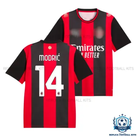 AC Milan MODRIĆ 14 Home Men Replica Football Shirt 2026/27 - overview