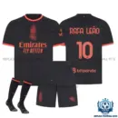 AC Milan RAFA LEÃO 10 Third Kid Replica Football Kit 2026/27 - overview with socks