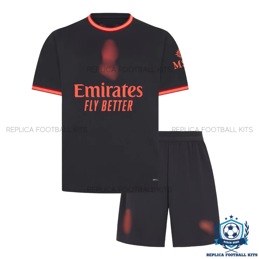 AC Milan Third Kid Replica Football Kit 2026/27 - front view