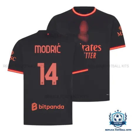 AC Milan MODRIĆ 14 Third Men Replica Football Shirt 2026/27 - overview