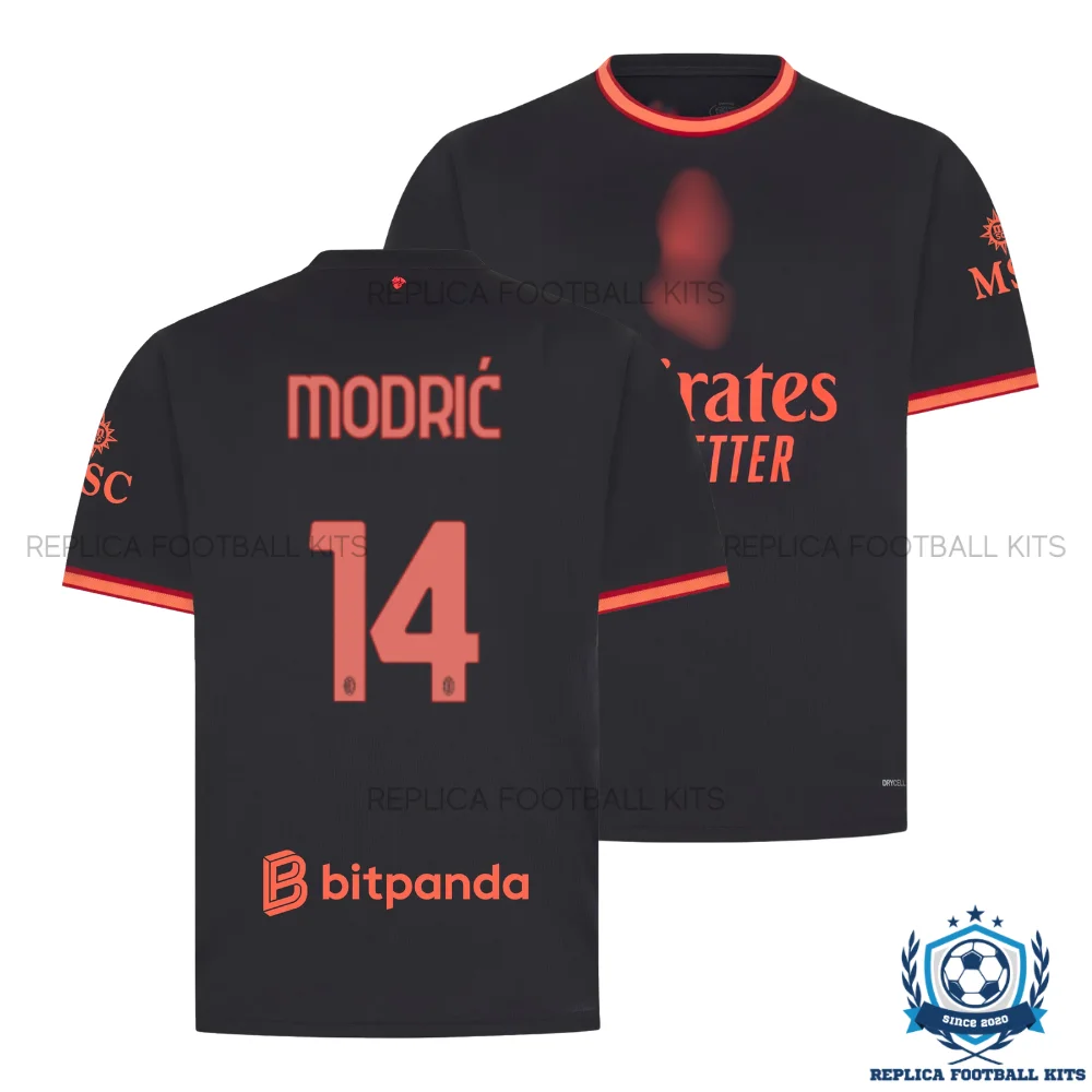 AC Milan MODRIĆ 14 Third Men Replica Football Shirt 2026/27
