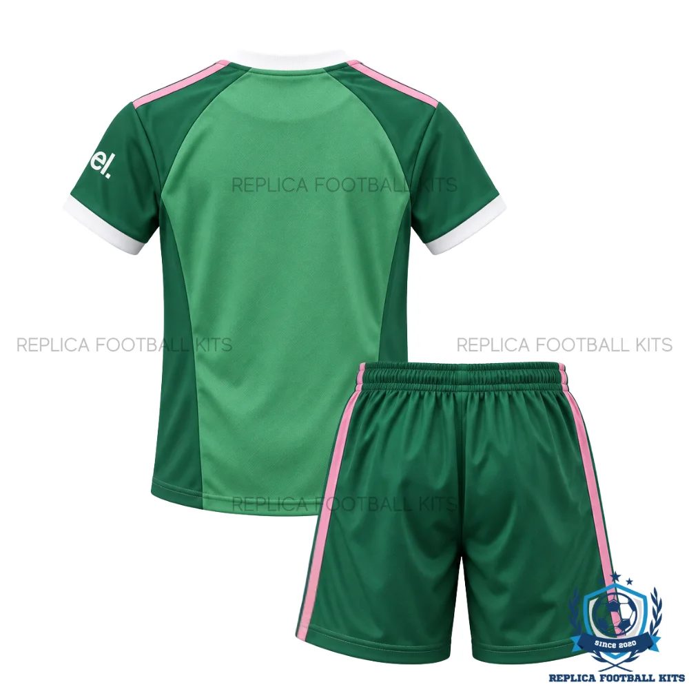 Arsn@l Green Goalkeeper Kid Replica Football Kit 2026/27 - backview