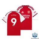 Arsn@l G.JESUS 9 Home Men Replica Football Shirt 2026/27 - overview