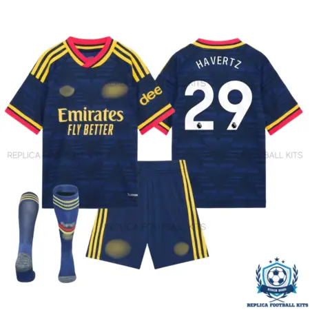 Arsn@l HAVERTZ 29 Away Kid Replica Football Kit 2026/27 - overview