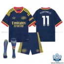 Arsn@l MARTINELLI 11 Away Kid Replica Football Kit 2026/27 - overview