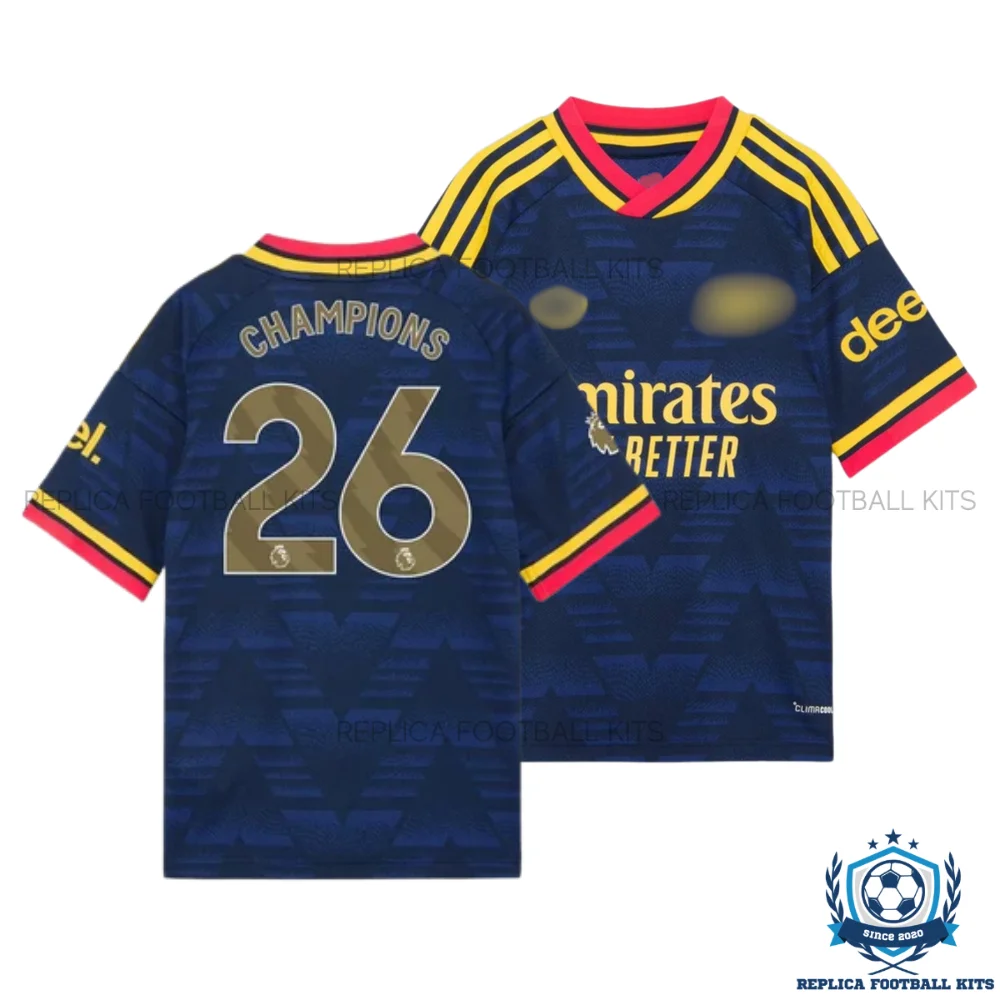 Arsn@l CHAMPIONS 26 Away Men Replica Football Shirt 2026/27 - overview