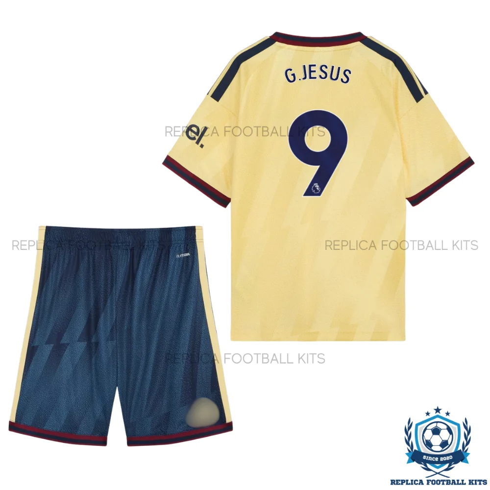 Arsn@l G.JESUS 9 Third Kid Replica Football Kit 2026/27 - backview