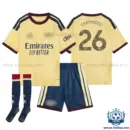 Arsn@l CHAMPIONS 26 Third Kid Replica Football Kit 2026/27 - overview