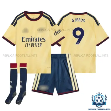 Arsn@l G.JESUS 9 Third Kid Replica Football Kit 2026/27 - overview