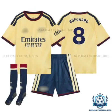 Arsn@l ØDEGAARD 8 Third Kid Replica Football Kit 2026/27 - overview