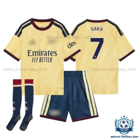 Arsn@l SAKA 7 Third Kid Replica Football Kit 2026/27 - overview