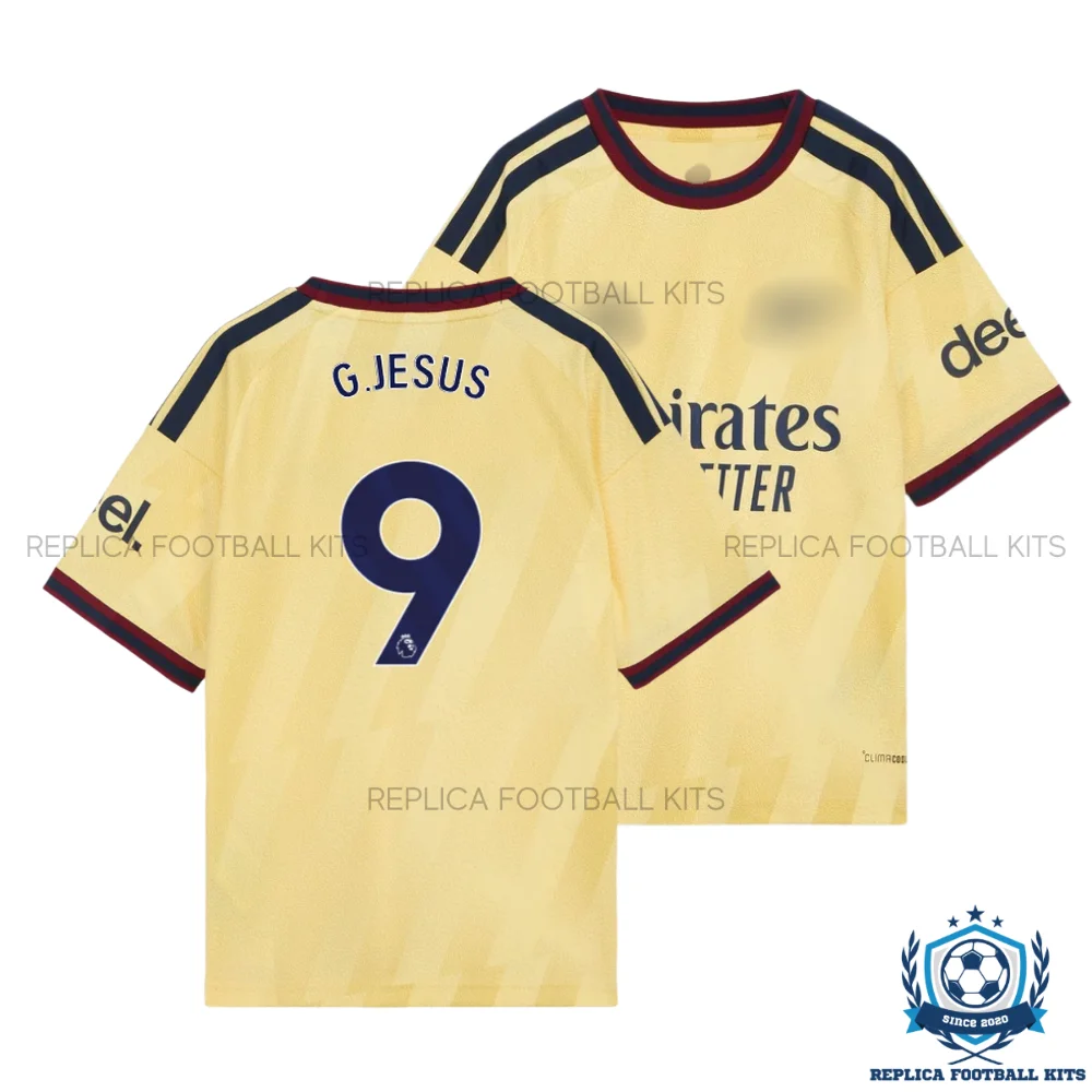 Arsn@l G.JESUS 9 Third Men Replica Football Shirt 2026/27 - overview