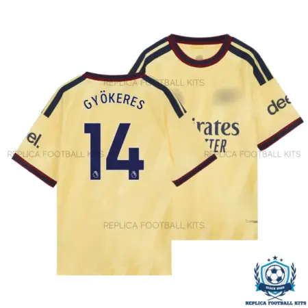 Arsn@l GYÖKERES 14 Third Men Replica Football Shirt 2026/27 - overview