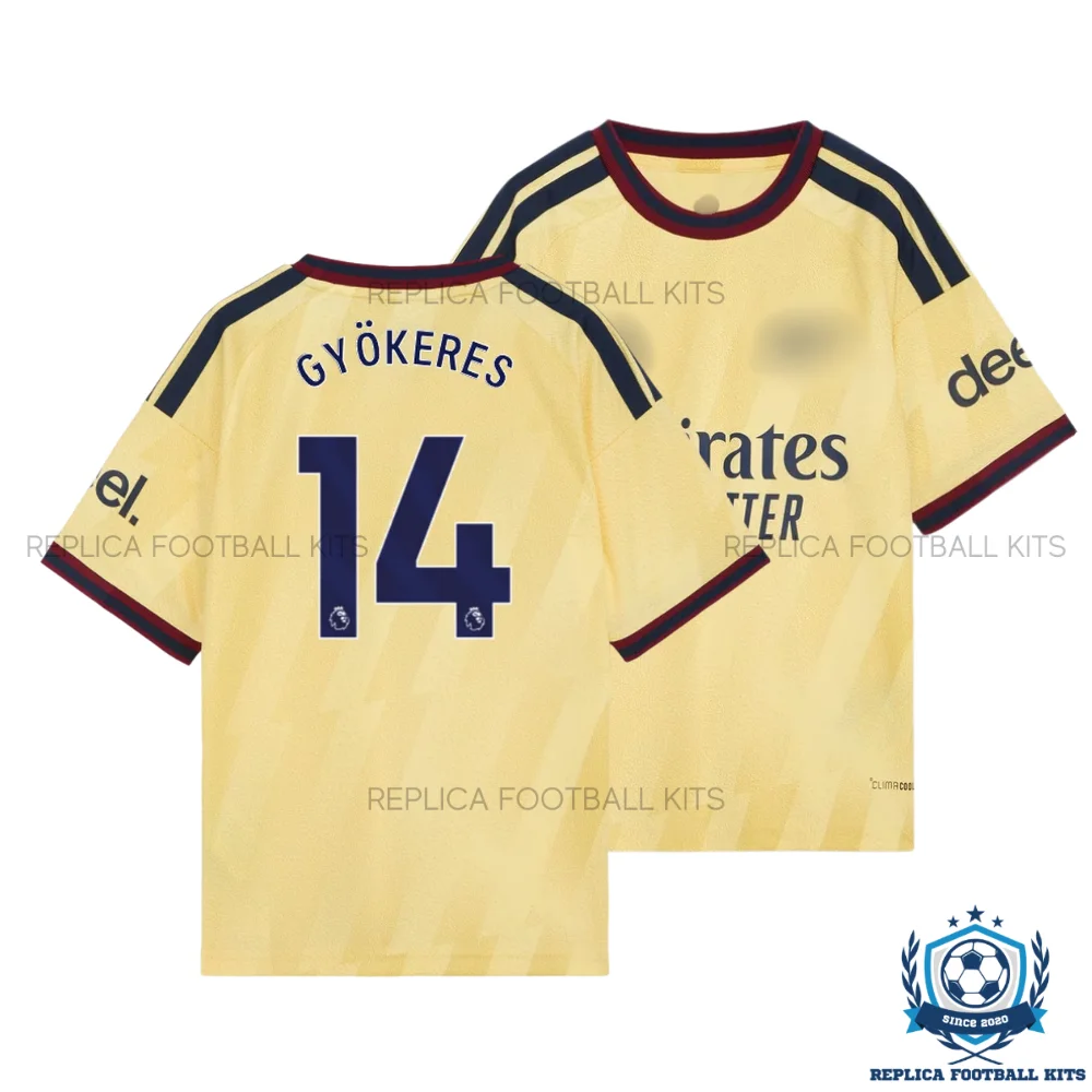 Arsn@l GYÖKERES 14 Third Men Replica Football Shirt 2026/27 - overview