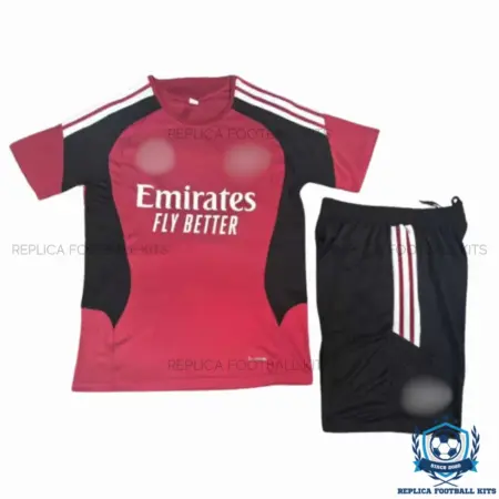Arsn@l Red Training Kid Replica Football Kit 2026/27 - front view