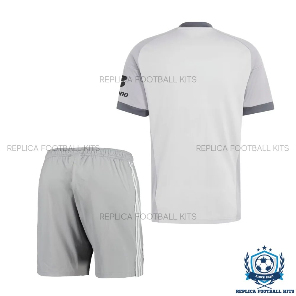 Aston Villa Grey Goalkeeper Kid Replica Football Kit 2026/27 - backview