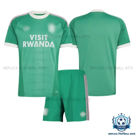 Aston Villa Green Goalkeeper Kid Replica Football Kit 2026/27 - overview