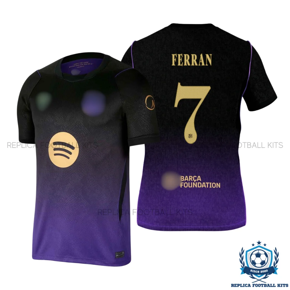 Barcelona FERRAN 7 Away Men Replica Football Shirt 2026/27