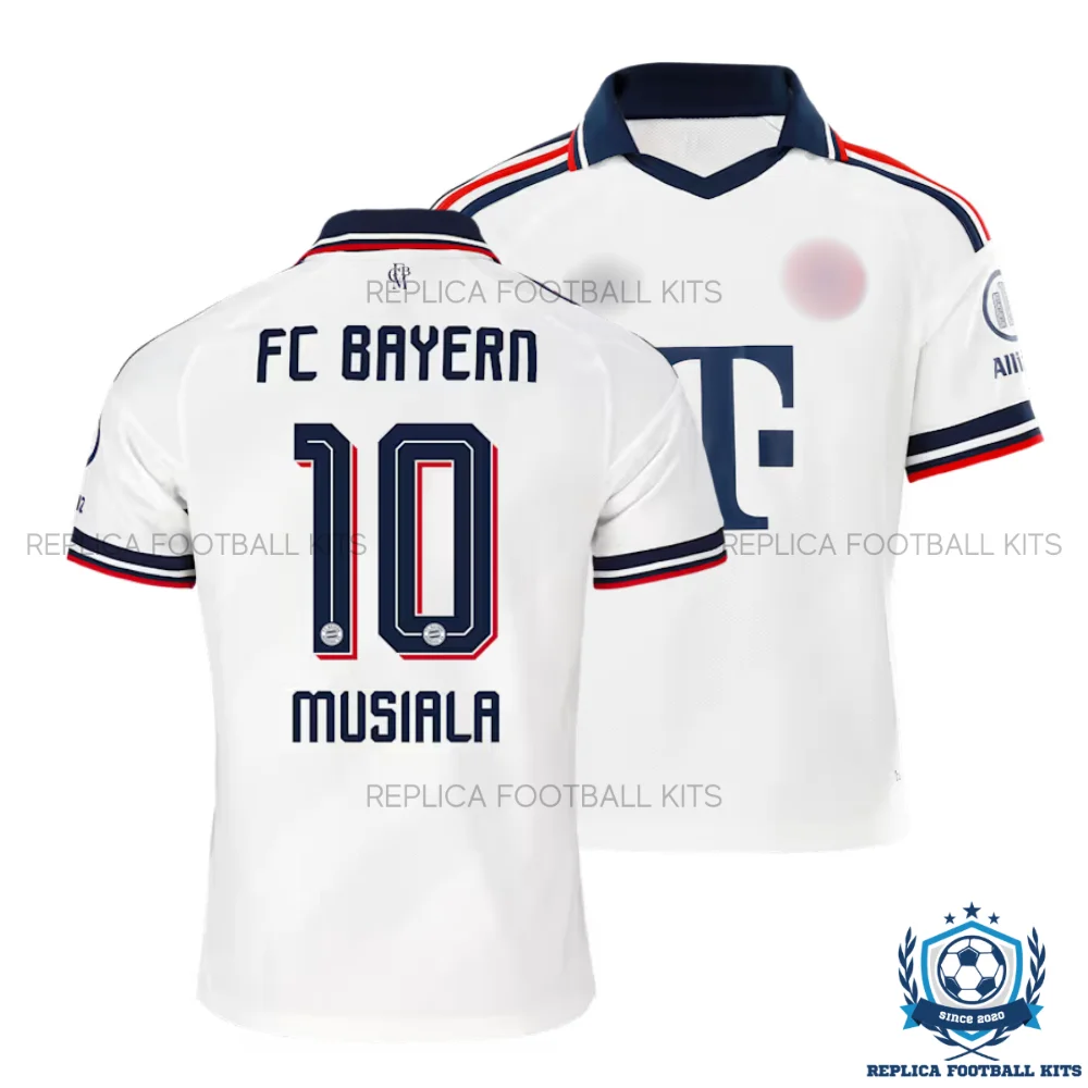 Bayern Munich MUSIALA 10 Away Men Replica Football Shirt 2026/27 - overview