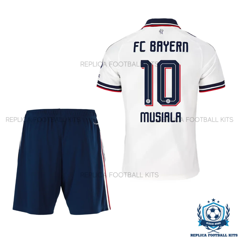 Bayern Munich MUSIALA 10 Away Kid Replica Football Kit 2026/27 - backview