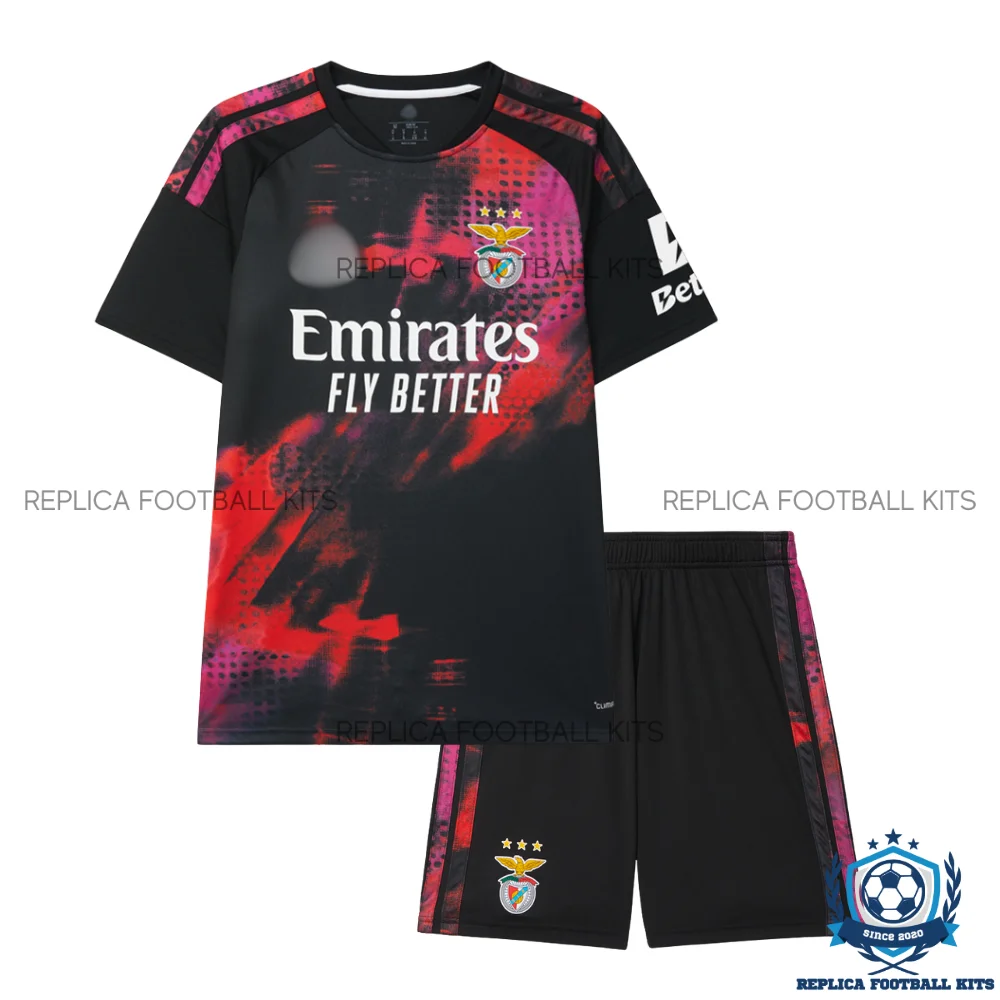 Benfica Third Kid Replica Football Kit 2026/27 - front view