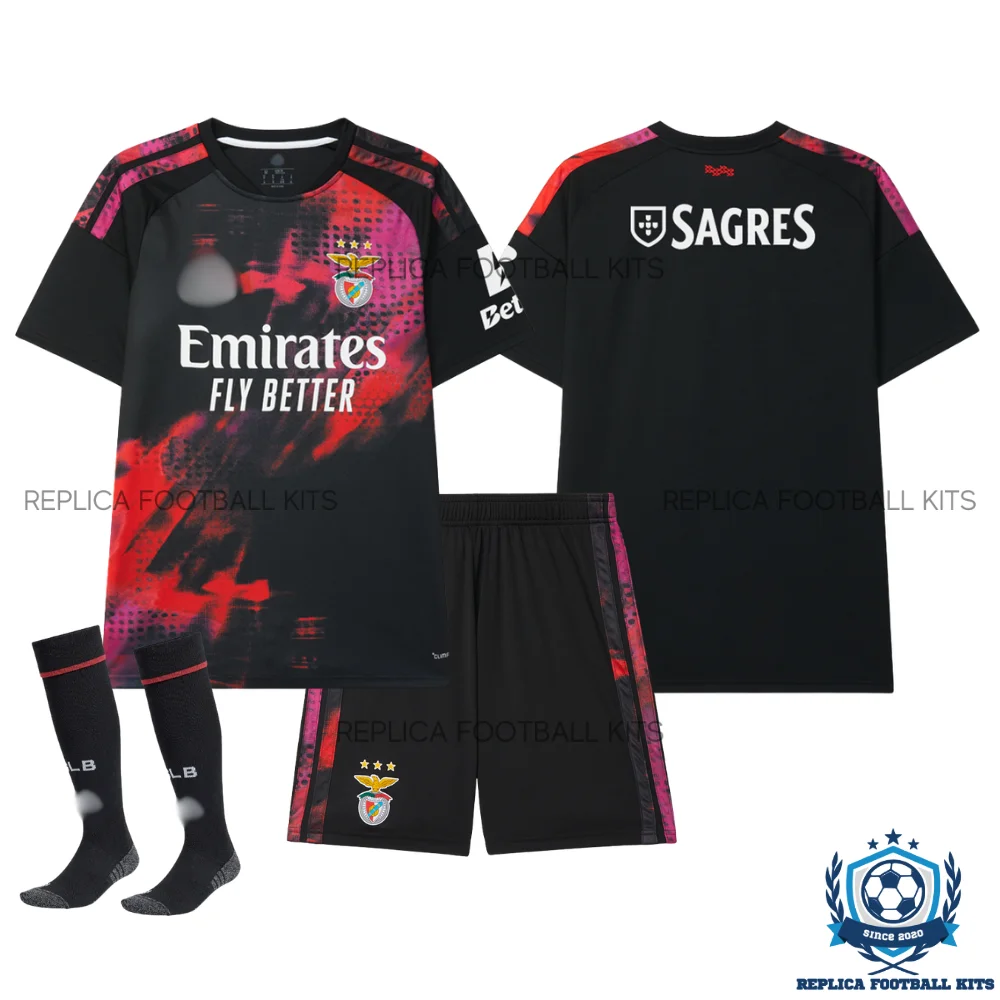 Benfica Third Kid Replica Football Kit 2026/27