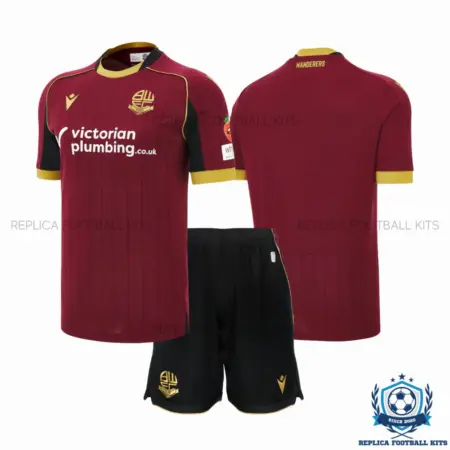 Bolton Wanderers Away Kid Replica Football Kit 2026/27 - overview