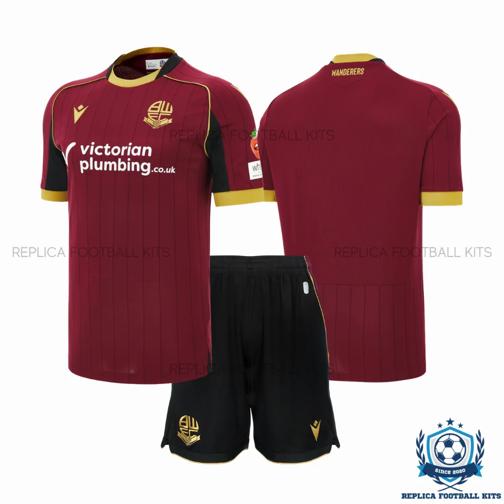 Bolton Wanderers Away Kid Replica Football Kit 2026/27 - overview