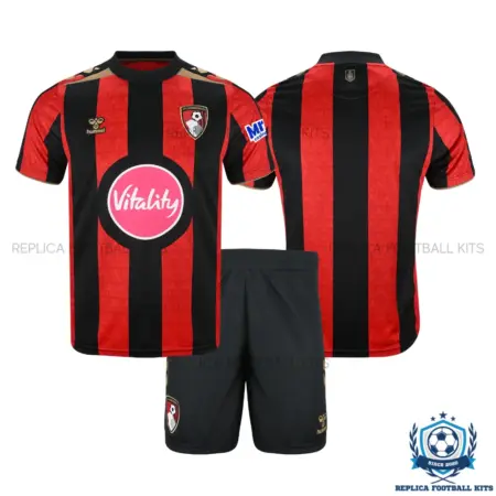 Bournemouth Home Kid Replica Football Kit 2026/27 - overview